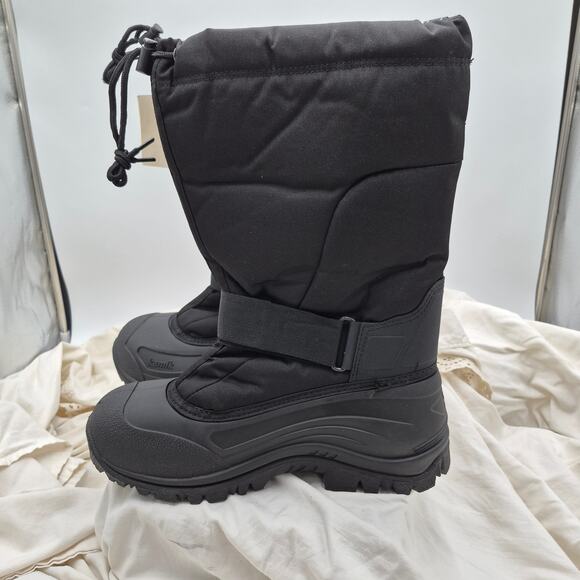 New Kamik Greenbay 4 winter boot waterproof  -40 F  Black men\'s size 11